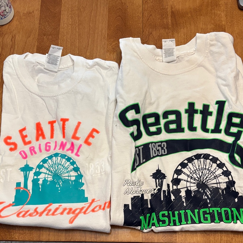 Seattle Graphic women’s T-Shirts - White
